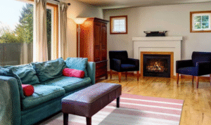 How can checking if interior doors clear the floor easily help when planning a new flooring height
