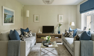 What difference does adjusting the height of bedside lamps make to reading comfort at night