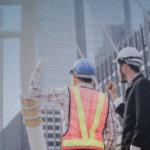 Why is it useful to visit another completed project by the same contractor before hiring them
