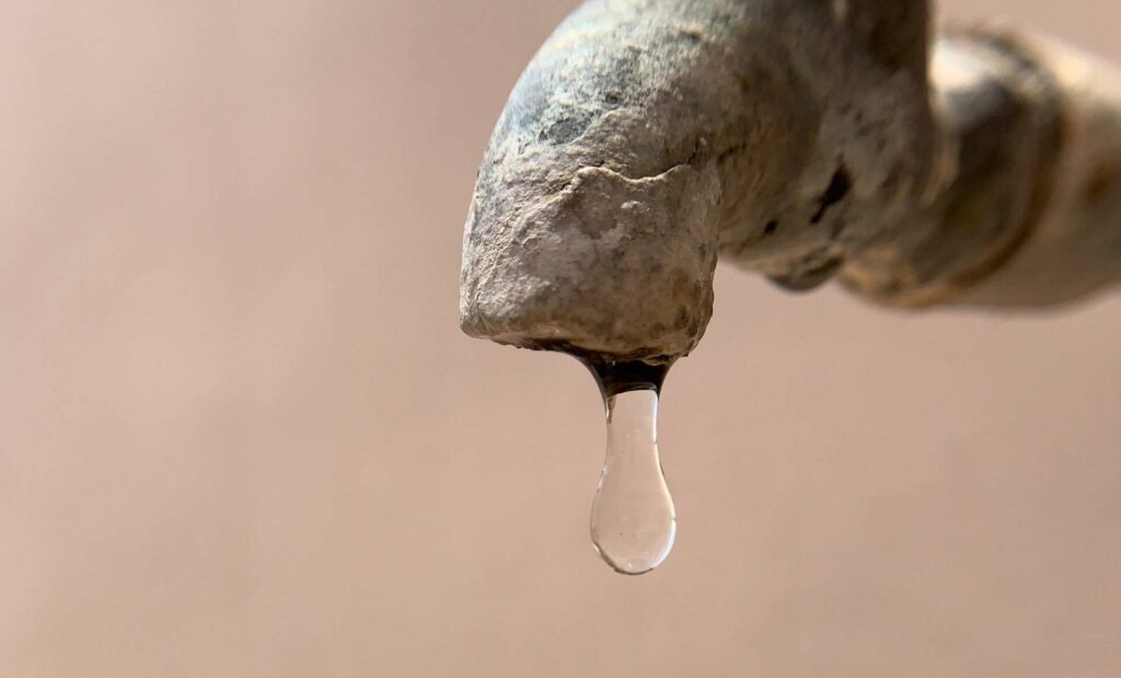 hard water build-up